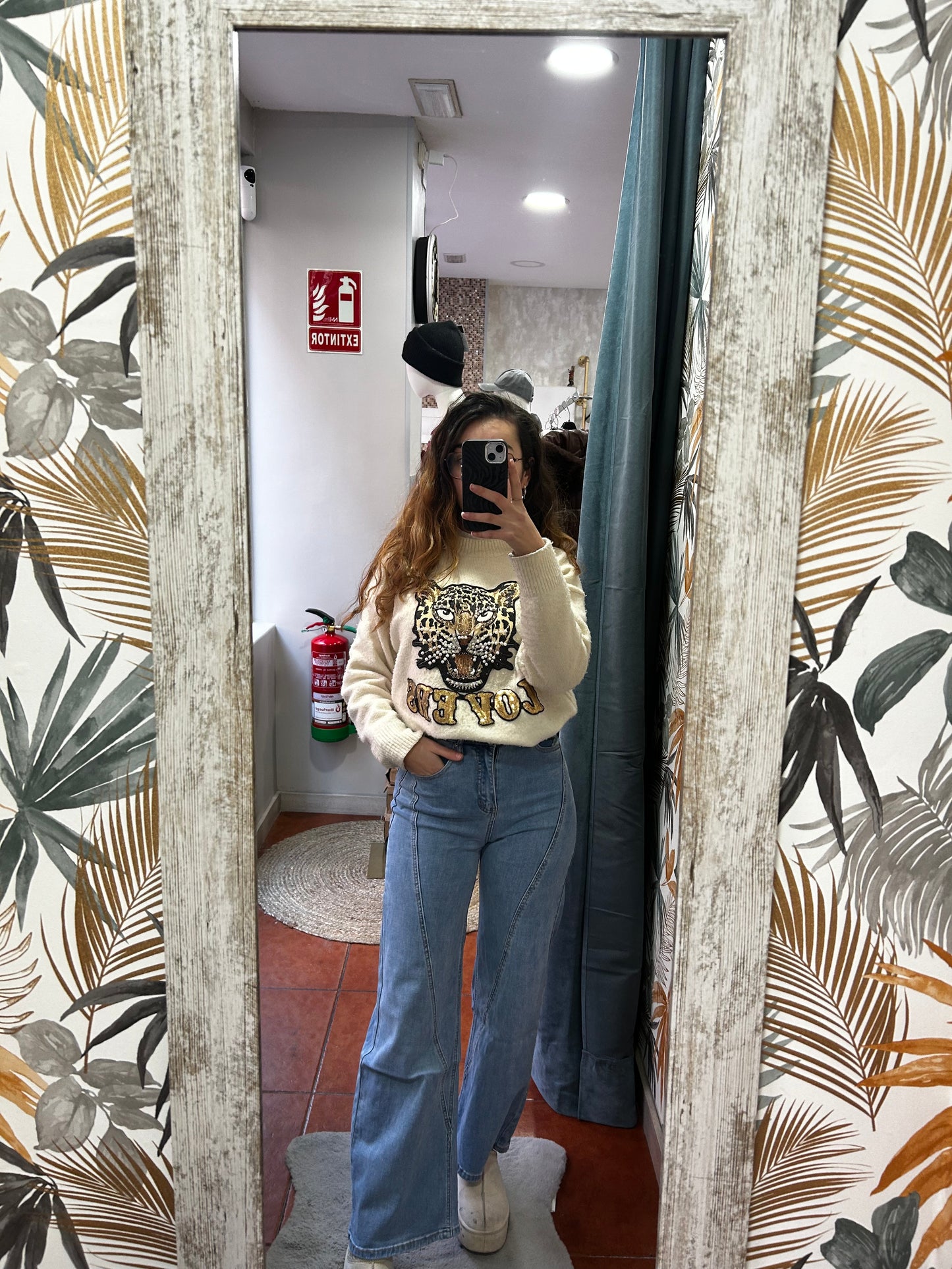 Pantalón líneas verticales
