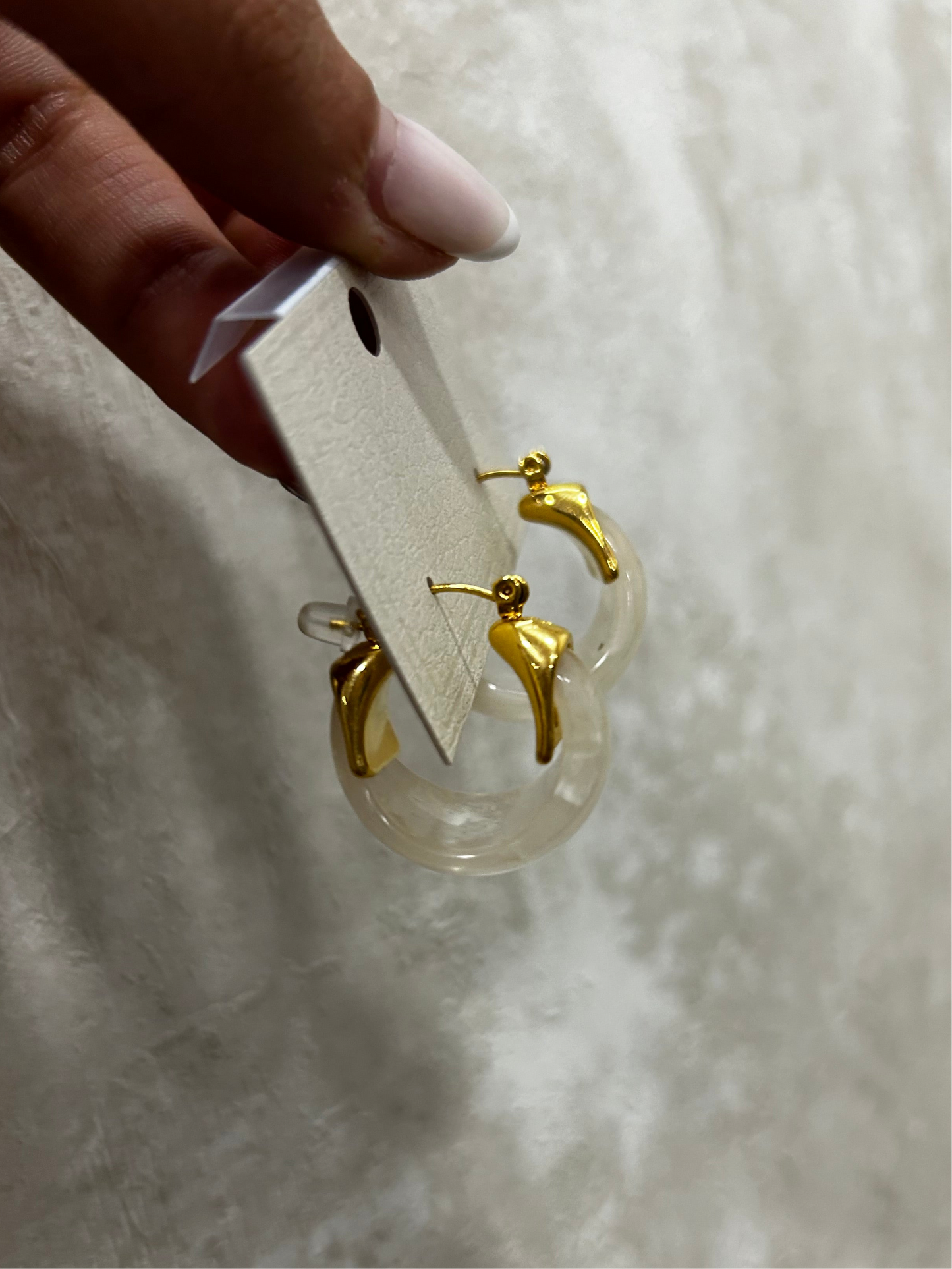 Pendientes acero arilla