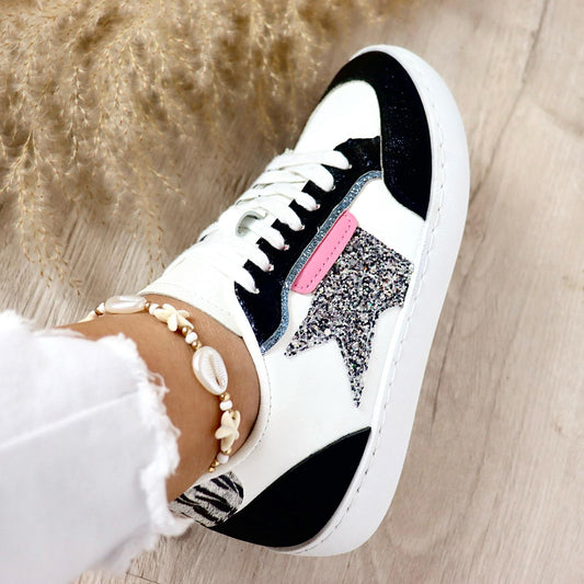 Playeras brillos negras