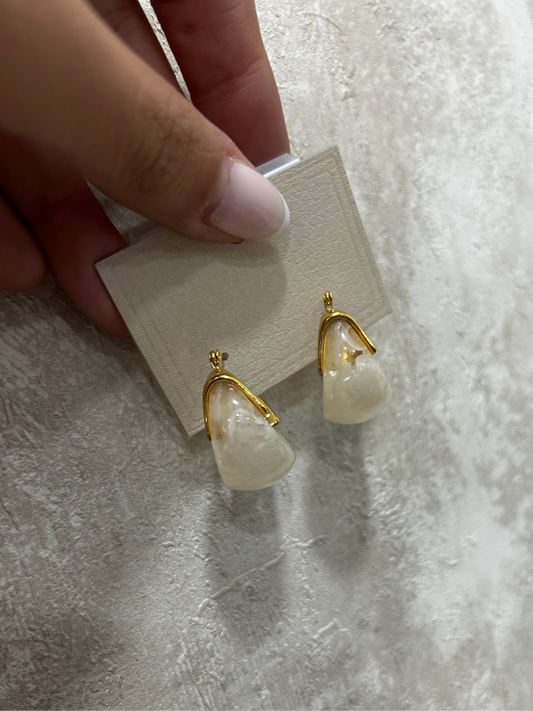 Pendientes acero arilla