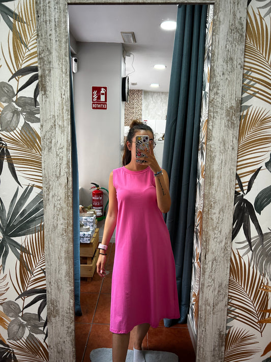 Vestido rosa